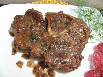 SERATE D'AUTORE - SUA NOBILTA' L'ASPARAGO -OSSOBUCHI ALLE ERBE AROMATICHE - OSSO BUCO (BEEF SHANKS) WITH AROMATIC HERBS