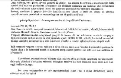 Il comune di Grizzana Morandi si preoccupa delle scie chimiche ed approva all'unanimità al riguardo una chiara mozione di denuncia del fenomeno