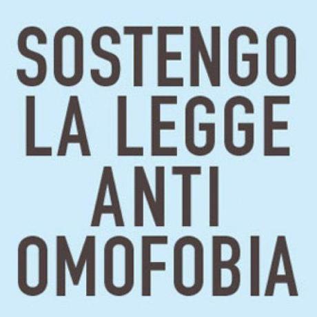 Io sostengo la legge anti-omofobia