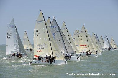 Vela: CAMPIONATO MONDIALE IN SALITA PER AUDI MELGES 24 DI SIMONESCHI