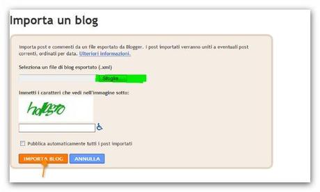 Come fare il backup dei propri post su Blogger