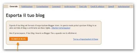 Come fare il backup dei propri post su Blogger