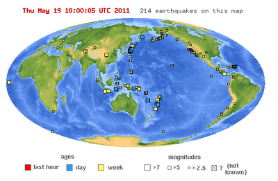 Terremoti: quanti, negli ultimi 7 giorni?