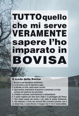 Pellegrini Mongelli, Tutto quello che mi serve veramente sapere l’ho imparato in Bovisa