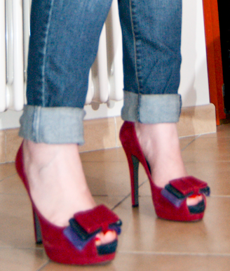 ShoeperShoe Challenge 10 :D Big Bow Ruby Platforms!