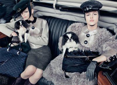 Louis Vuitton Fall Winter 2011.12 Ad Campaign by Steven Meisel