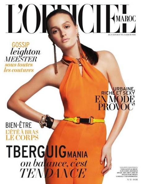 Cover Girl// Leighton Meester on L’Officiel China