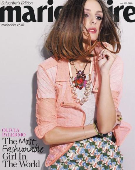 Cover Girl// Olivia Palermo on MarieClaire UK