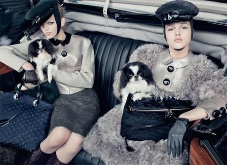 Louis Vuitton campagna pubblicitaria autunno-inverno 2011-2012 / Louis Vuitton fall-winter 2011-2012 ad campaign