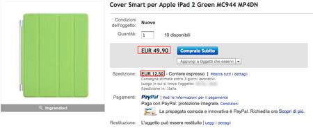Il mistero delle aste Smart Cover iPad Pensieri Ebay Aste online Aste Asta Smart Cover 