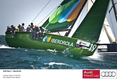 Audi MedCup - Audi Azzurra Sailing Team e Iberdrola al comando del Trofeo