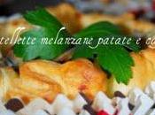 Tartellette melanzane patate caprino