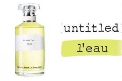 (untitled) L'eau... the new unisex fragrance of Maison Martin Margiela