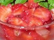 Fragole alla menta