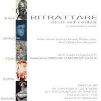 “RITRATTARE – ritratti dell’invisibile” a cura di Andrea Lacarpia da Obraz a Milano