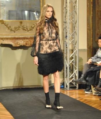 Milano Fashion Week. Les Copains f/w 2011-12.