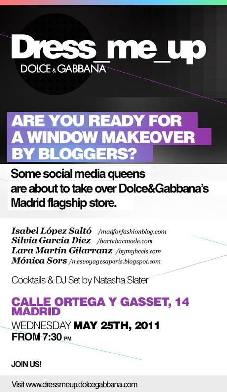 Dolce & Gabbana presenta Dress Me Up - Madrid