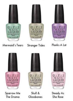 Anteprima - OPI The Pirates of Caribbean: On Stranger Tides , Estate 2011