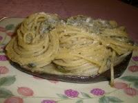 MELANZANA RIPIENA DI PASTA CON CREMA DI MELANZANA