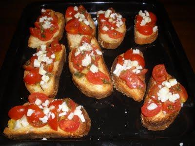 BRUSCHETTE TRICOLORE