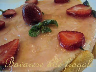 bavarese alle fragole