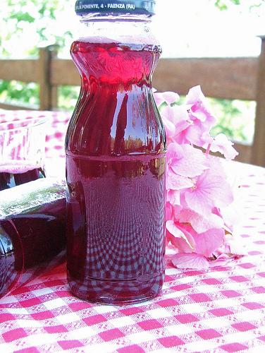 Cherry sirup & Cherry jam - Sciroppo di Ciliegie e confettura di cliegie