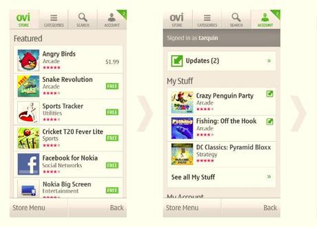 Update1of2 Nokia Ovi Store notifica i programmi da aggiornare