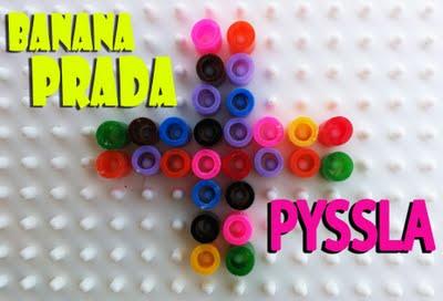 BANANA PRADA EARRING + PYSSLA