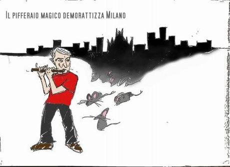 il pifferaio magico pisapia scaccia i ratti da hamelin