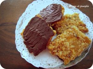 Fiorentine con frolla ovvero biscottini con frutta secca