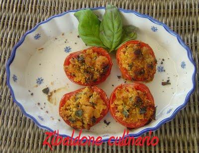 Pomodori gratinati al basilico