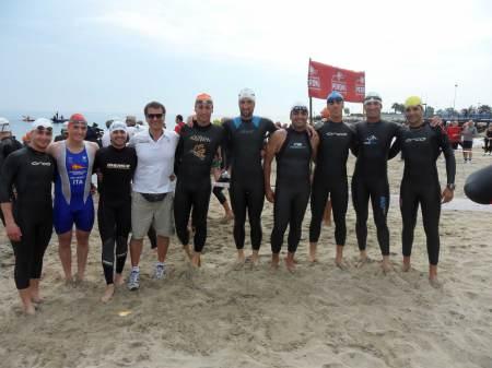 Circolo Canottieri Napoli al Triathlon di Bari