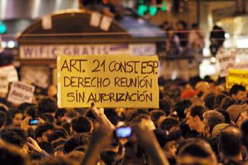 Madrid, l’urlo dei 60.000: “Svegliati Europa, è primavera!”