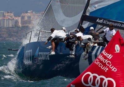 L'AUDI AZZURRA SAILING TEAM SUL PODIO