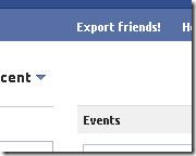 Esportare la lista degli amici di Facebook – Facebook Friend Exporter