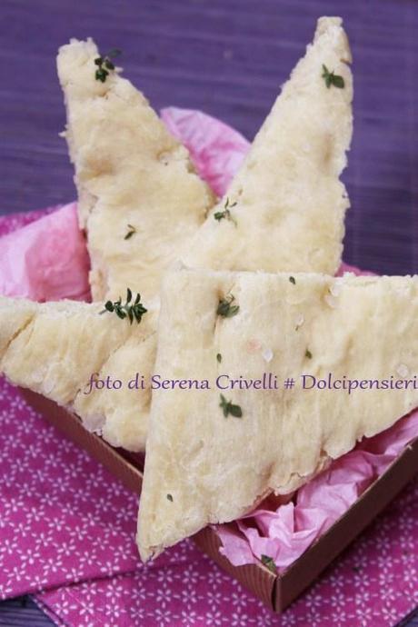 FOCACCIA AL TIMO di Dolcipensieri