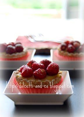 Tartellette alle fragoline di bosco