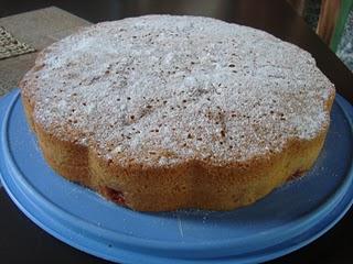 Torta margherita con fragole