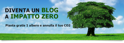 My Blog Is Carbon Neutral! Adesso anche in Italia