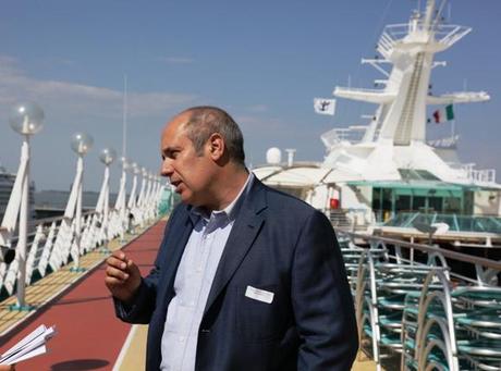 “L’uomo che non voleva amare”: il nuovo romanzo di Federico Moccia presentato a bordo di Splendour of the Seas.