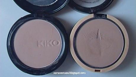 Kiko Soft Focus Compact 03 VS Sephora Mineral Foundation Compact R30