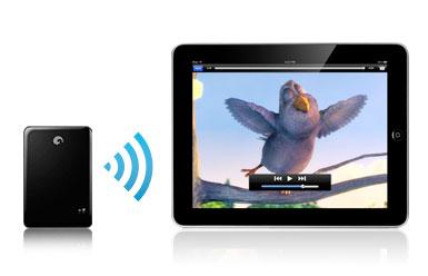 GoFlex Satellite: disco fisso Wi-Fi per streaming da viaggio