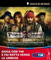 ll nuovo film Pirati dei Caraibi ti premia con un viaggio in Giamaica