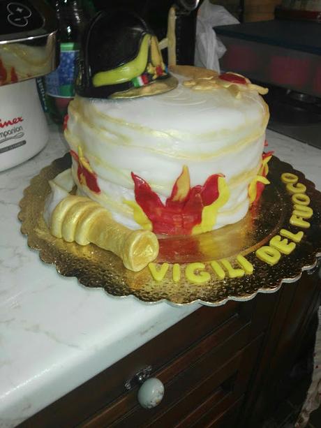 Torta vigili del fuoco Torta vigili del fuoco