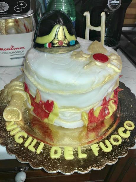 Torta vigili del fuoco Torta vigili del fuoco