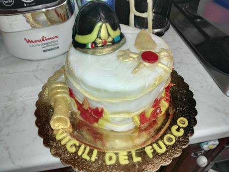 Torta vigili del fuoco Torta vigili del fuoco