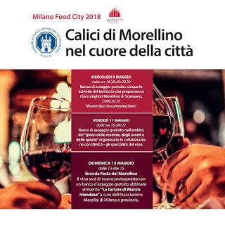 Il Morellino in degustazione a Milano Food City Il Morellino in degustazione a Milano Food City