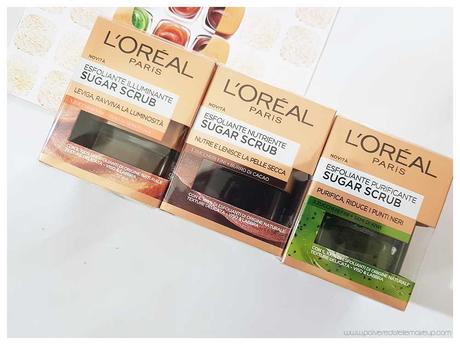 Sugar Scrub L'Oréal Paris esfolianti viso e labbra Sugar Scrub L'Oréal Paris esfolianti viso e labbra