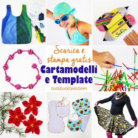 scarica cartamodelli bambini da