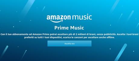 Amazon Prime Music disponibile in Italia: musica gratis per tutti gli utenti Amazon Prime Amazon Prime Music disponibile in Italia: musica gratis per tutti gli utenti Amazon Prime
